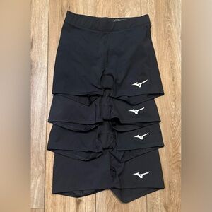 Mizuno Black Athletic Shorts sets